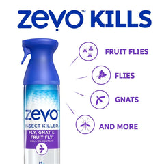 Zevo Fly Gnat and Fruit Fly Flying Insect Spray - 10 fl oz