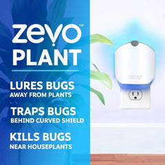 Zevo Plant Starter Kit For Indoor Plants 1Device + 2 Refills