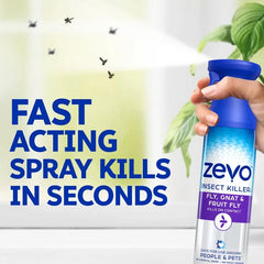 Zevo Fly Gnat and Fruit Fly Flying Insect Spray - 10 fl oz